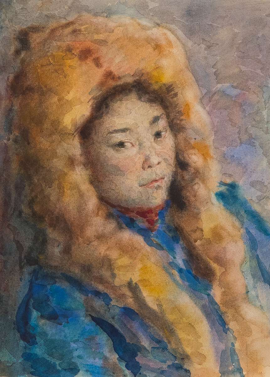 Девушка из Баян-Хангорского аймака. 1978 г. 